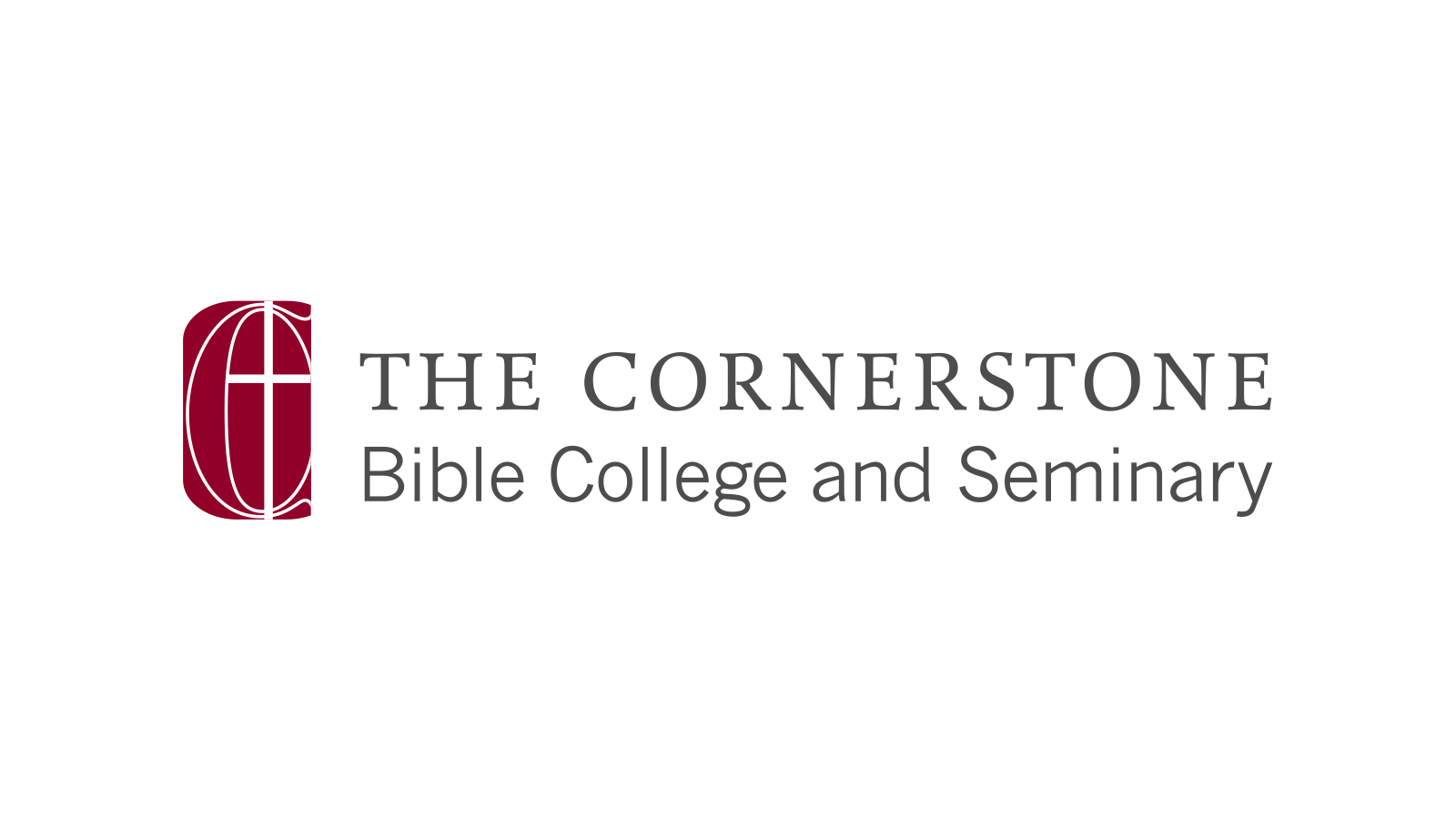 The Cornerstone Bible College and Seminary logo